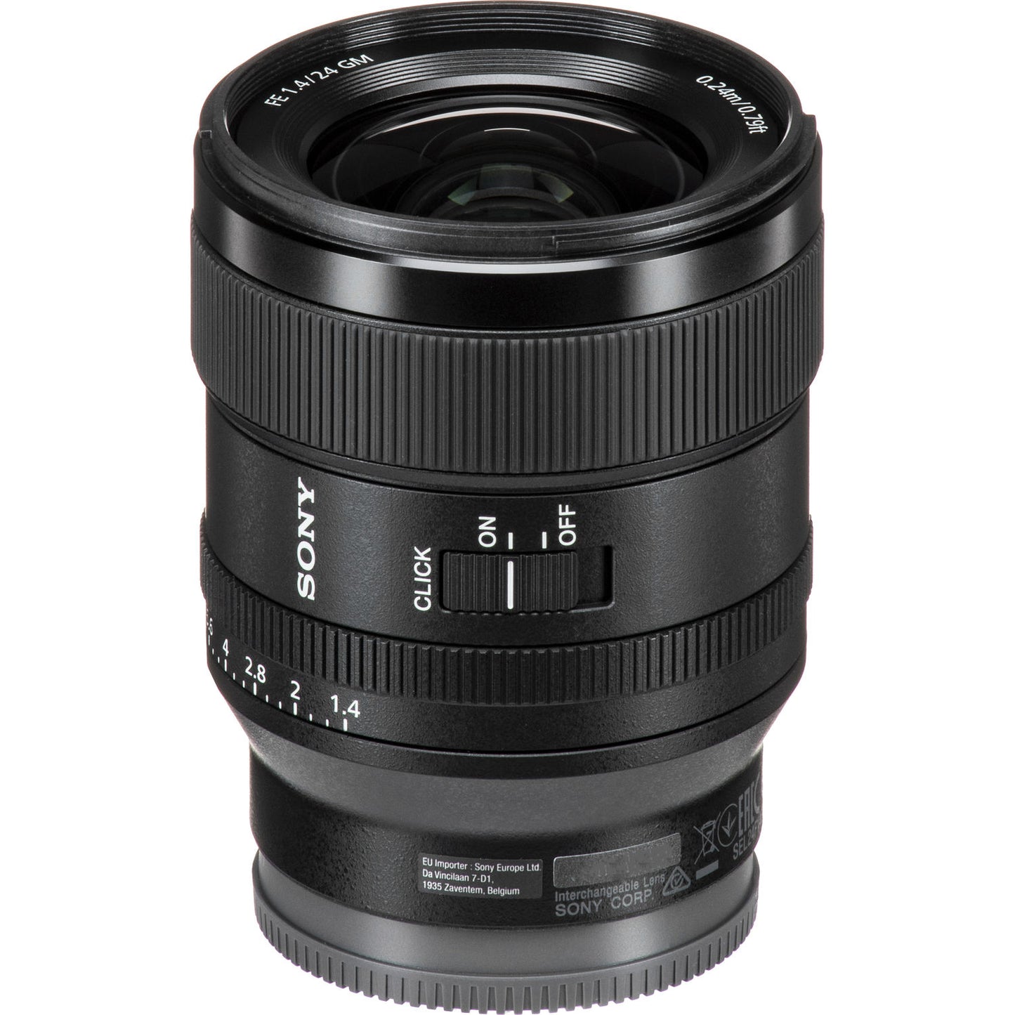 Sony FE 24mm f/1.4 GM Lens (Sony E)