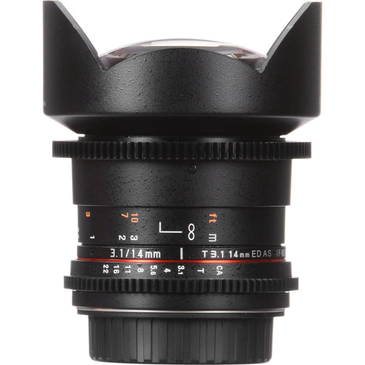 Rokinon 14mm T3.1 VDSLRII Cine Lens (EF)