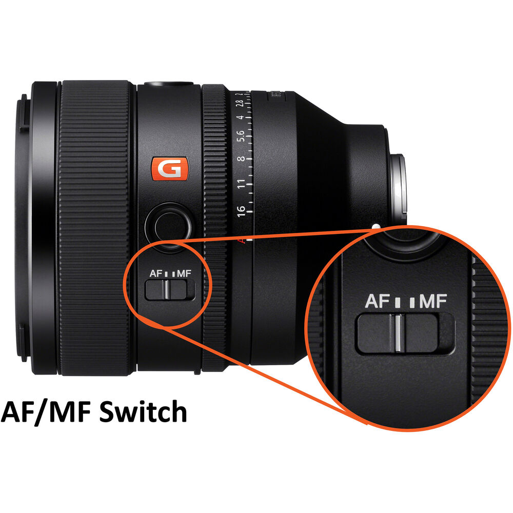 Sony FE 50mm f/1.2 GM Lens (Sony E)