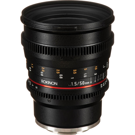 Rokinon 50mm T1.5 Cine Lens