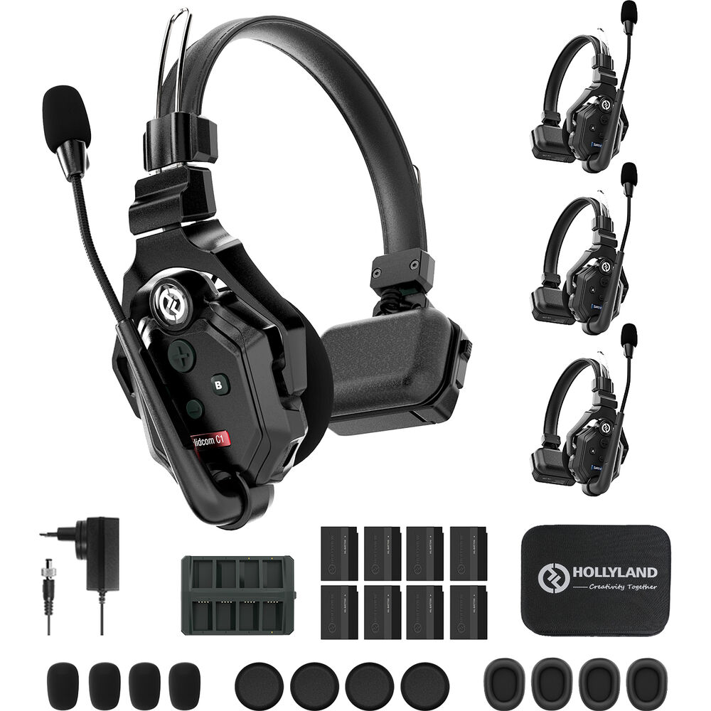 Hollyland Solidcom C1 med 4 headset