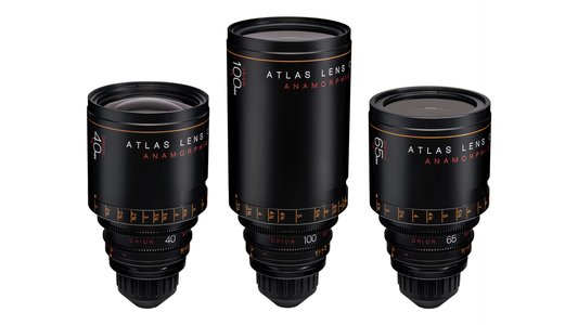 Atlas Orion 2x Anamorphic Primes Kit - 40, 65 & 100mm