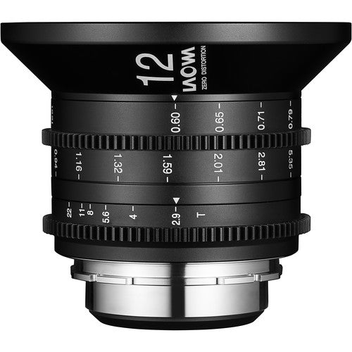 Venus Optics Laowa 12mm T2.9 Zero-D Cine Lens (PL Mount)