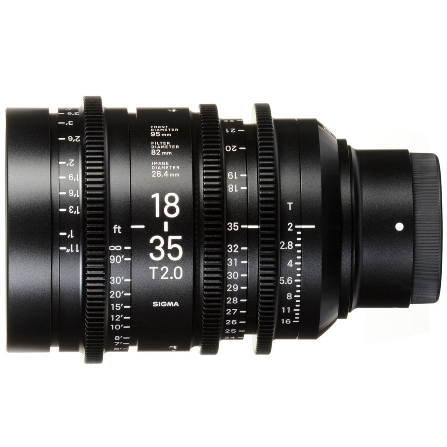 Sigma 18-35mm T2 High-Speed Zoom Lens